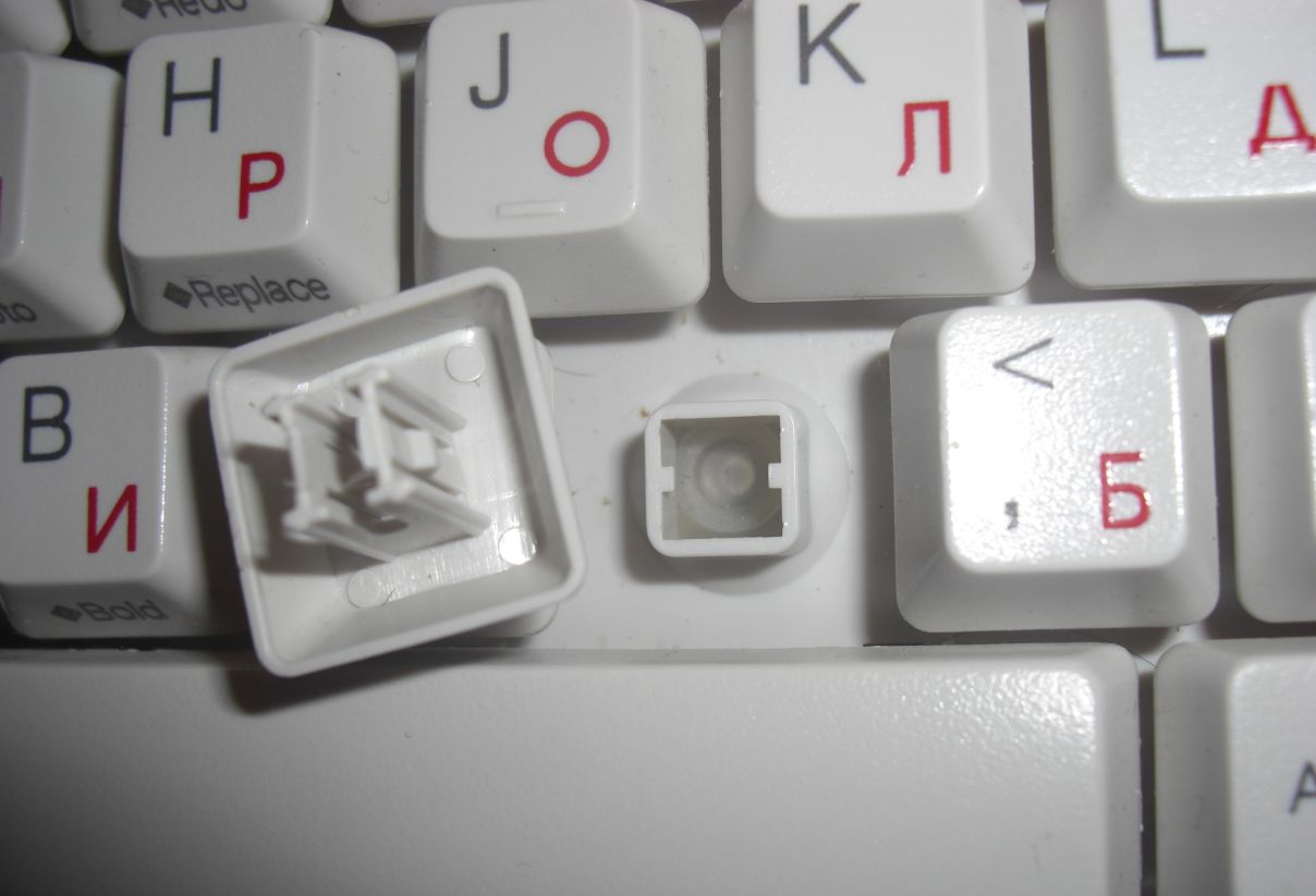 Чистка клавиатуры компьютера