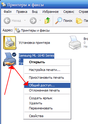 Принтер в домашней локальной сети. Подключение, установка и настройка сетевого принтера. Сетевой принтер в Win ХР и Win7.