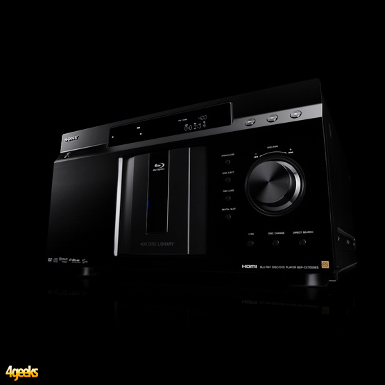 Sony Blu-Ray MegaChanger: 400 дисков в одном плеере