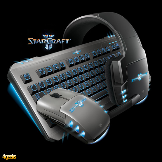 Боевой комплект Razer StarСraft II