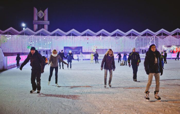 Каток в Сокольниках