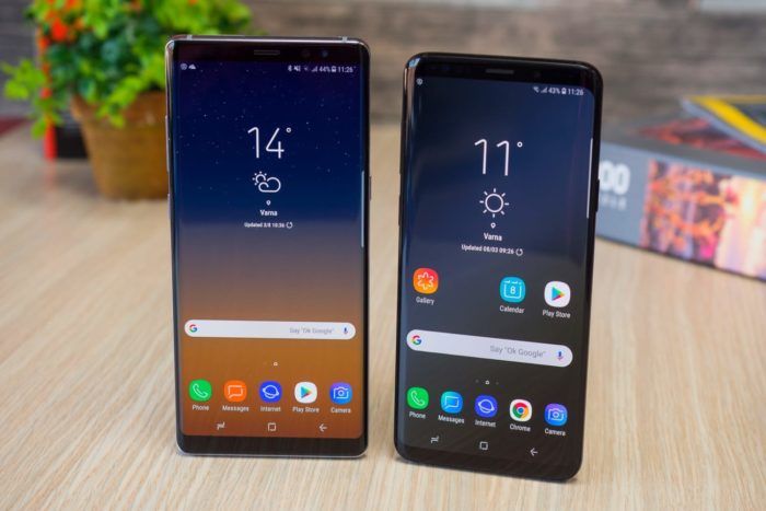 Худший смартфон Samsung первым обновился до Android 9 Pie